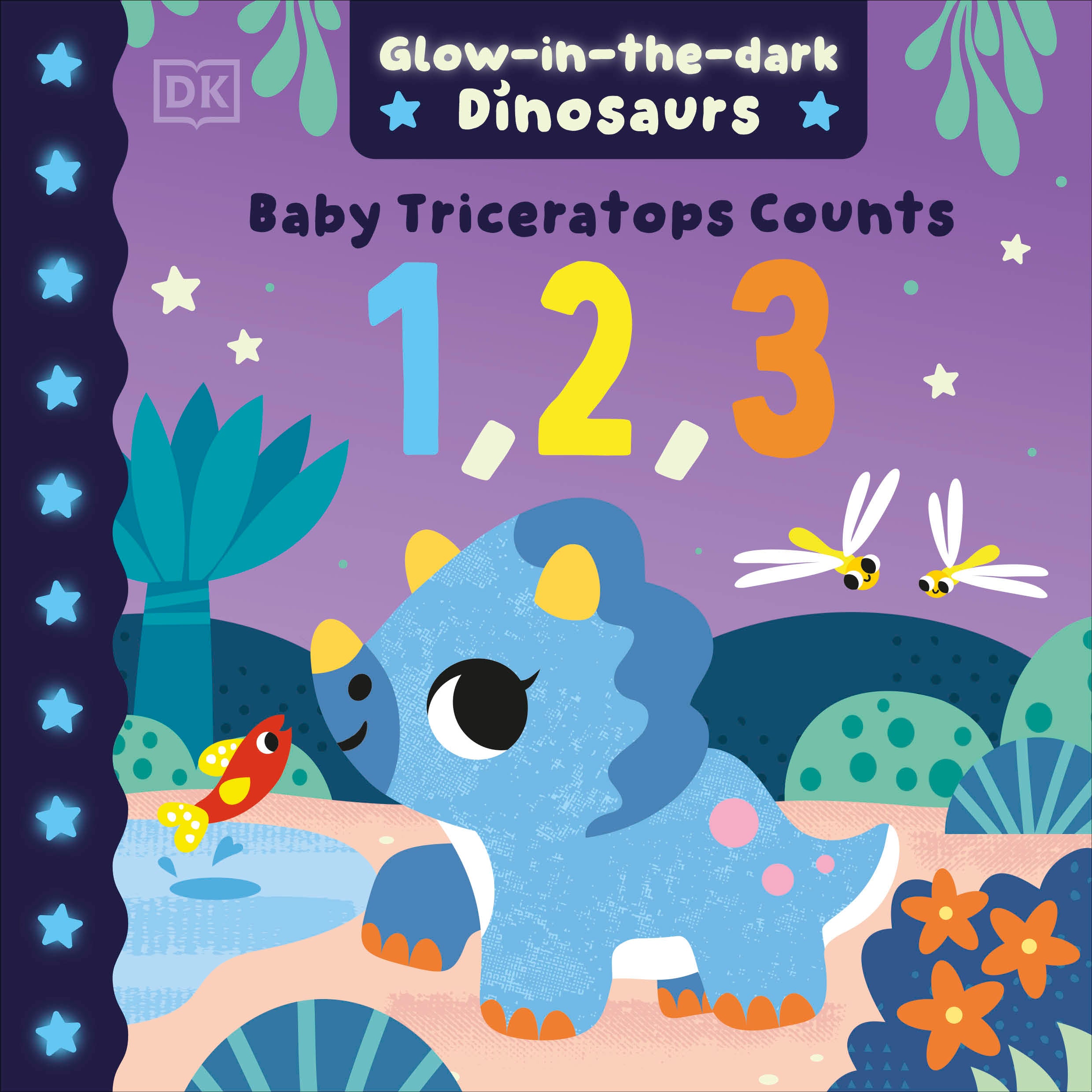 Baby Triceratops Counts 1, 2, 3 – DK