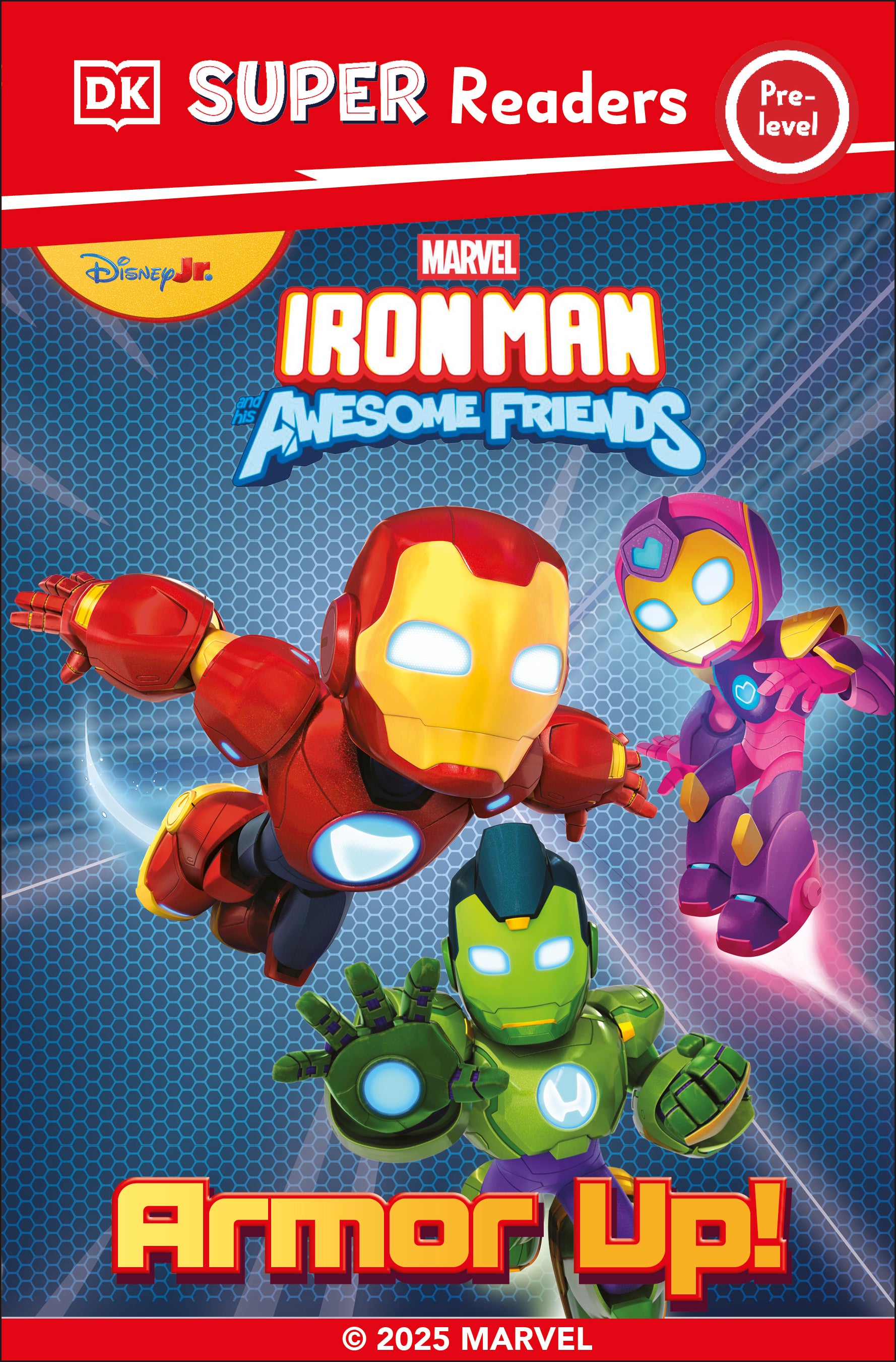HEAVY DUTY ヘビーデューティIRONMAN BOOKS DK Super Reader Pre-Level Iron Man and His Awesome Friends Armor Up!