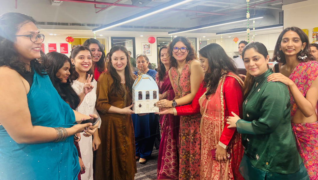 Diwali celebrations at DK India office