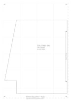 Toiletries bag pattern