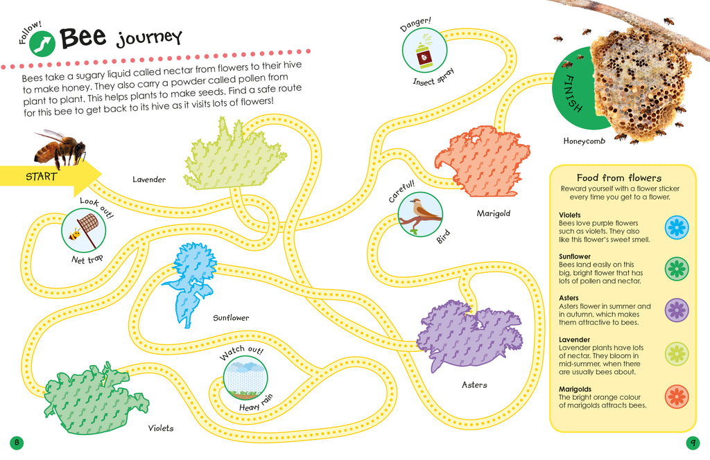 9780241247372-Bugs Ultimate Sticker Book-Sticker Book-Spread Image (PRHC Design Do Not Use)-3