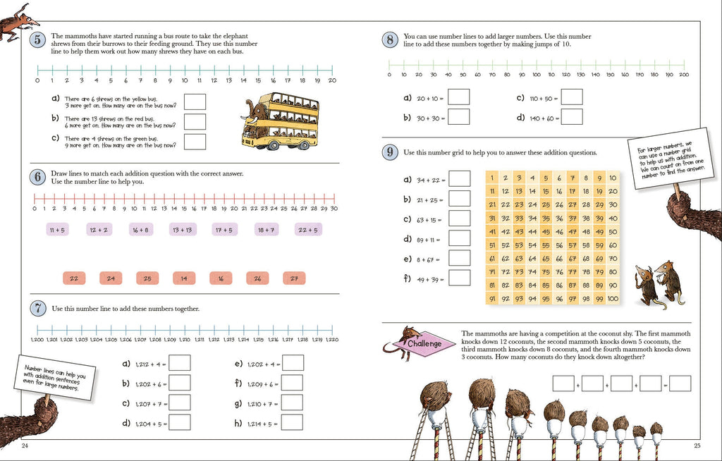 Mammoth Maths Workbook