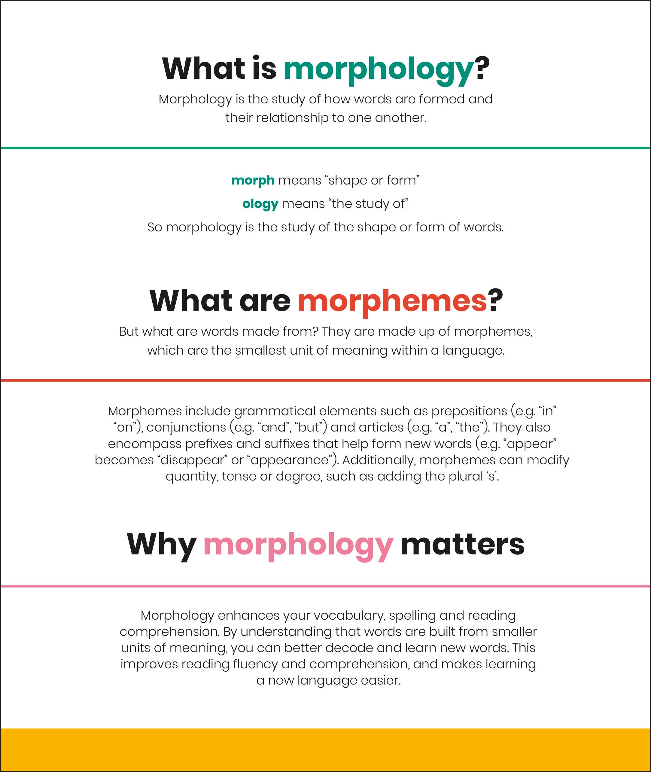 DK Super Where Words Come From Morpheme-A-Day