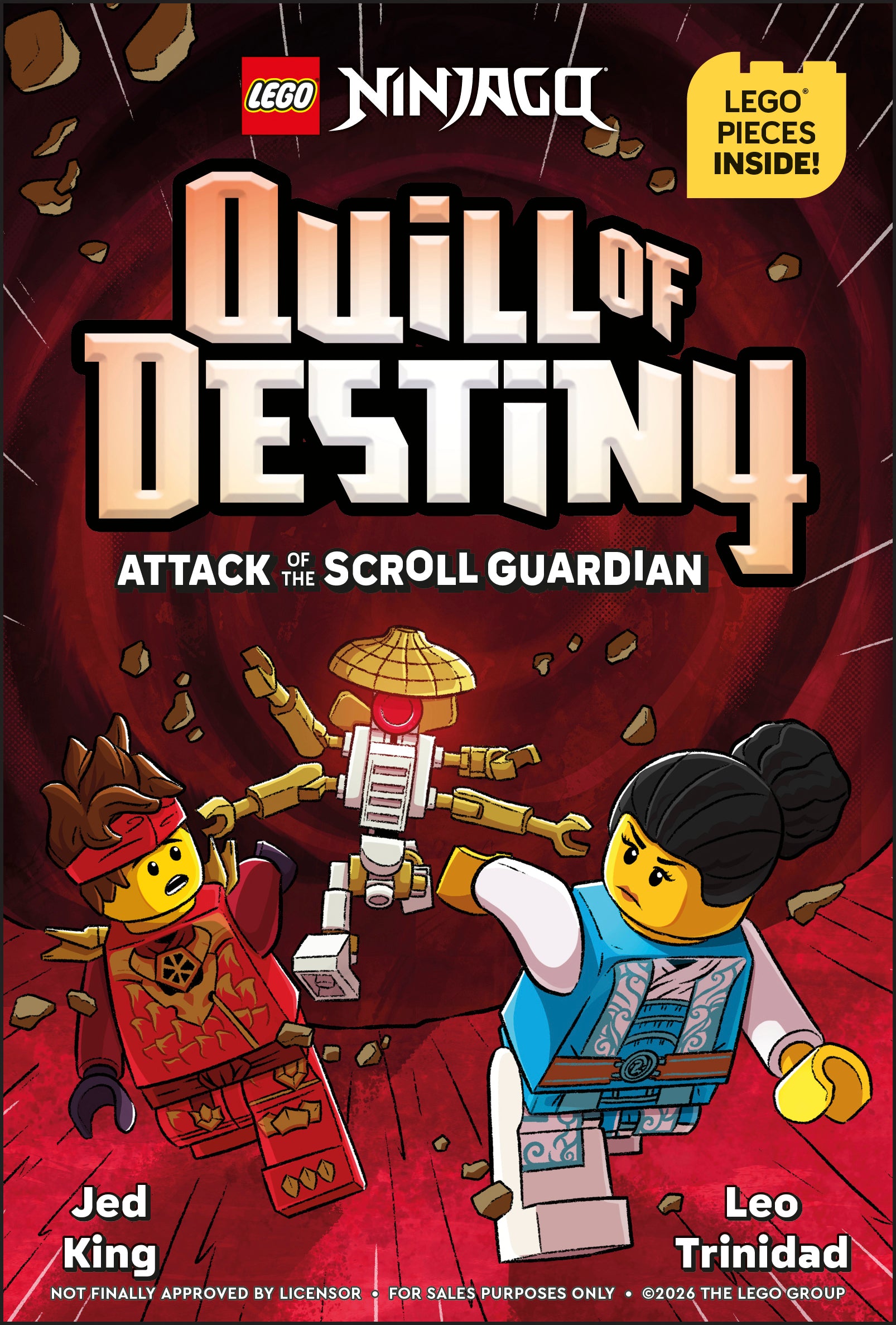 LEGO NINJAGO Quill of Destiny Attack of the Scroll Guardian – DK