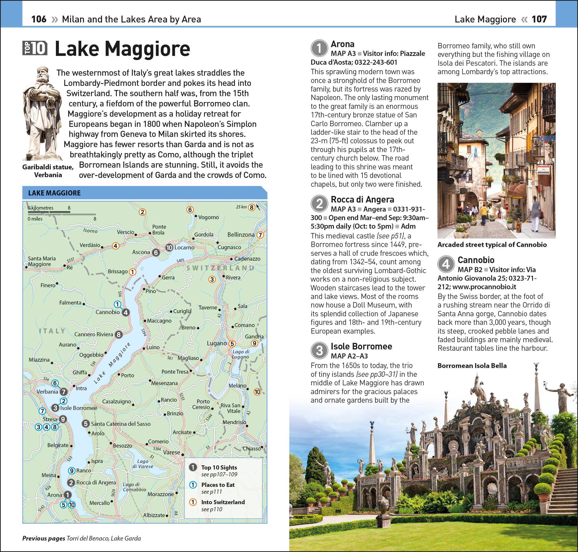 DK Top 10 Milan and the Lakes