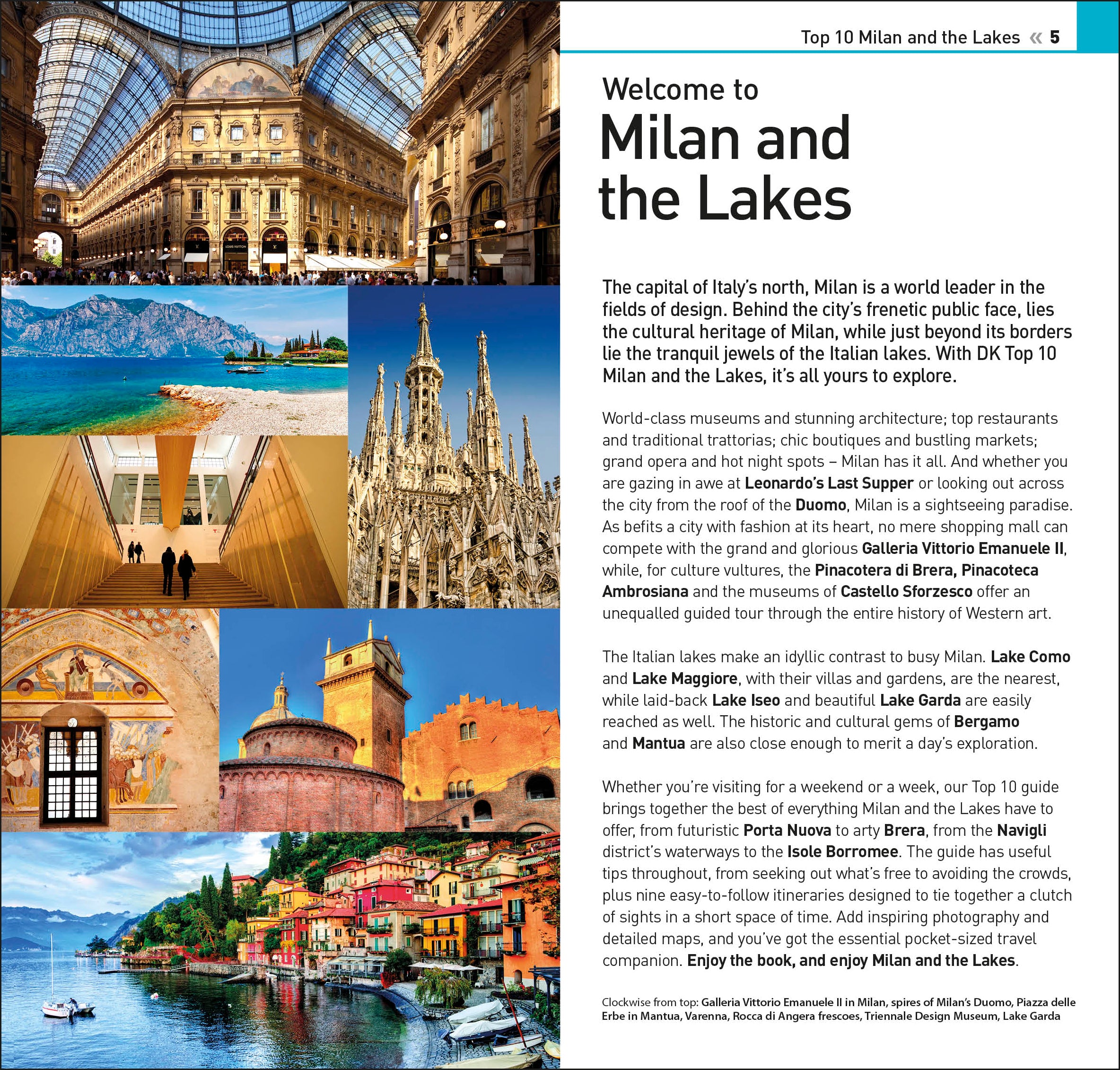 DK Top 10 Milan and the Lakes
