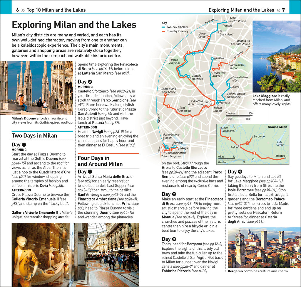 DK Top 10 Milan and the Lakes