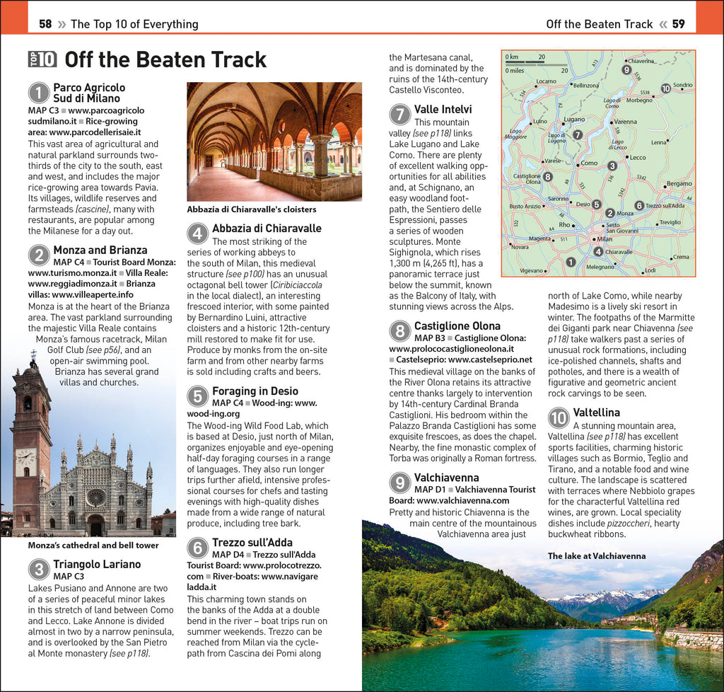 DK Top 10 Milan and the Lakes