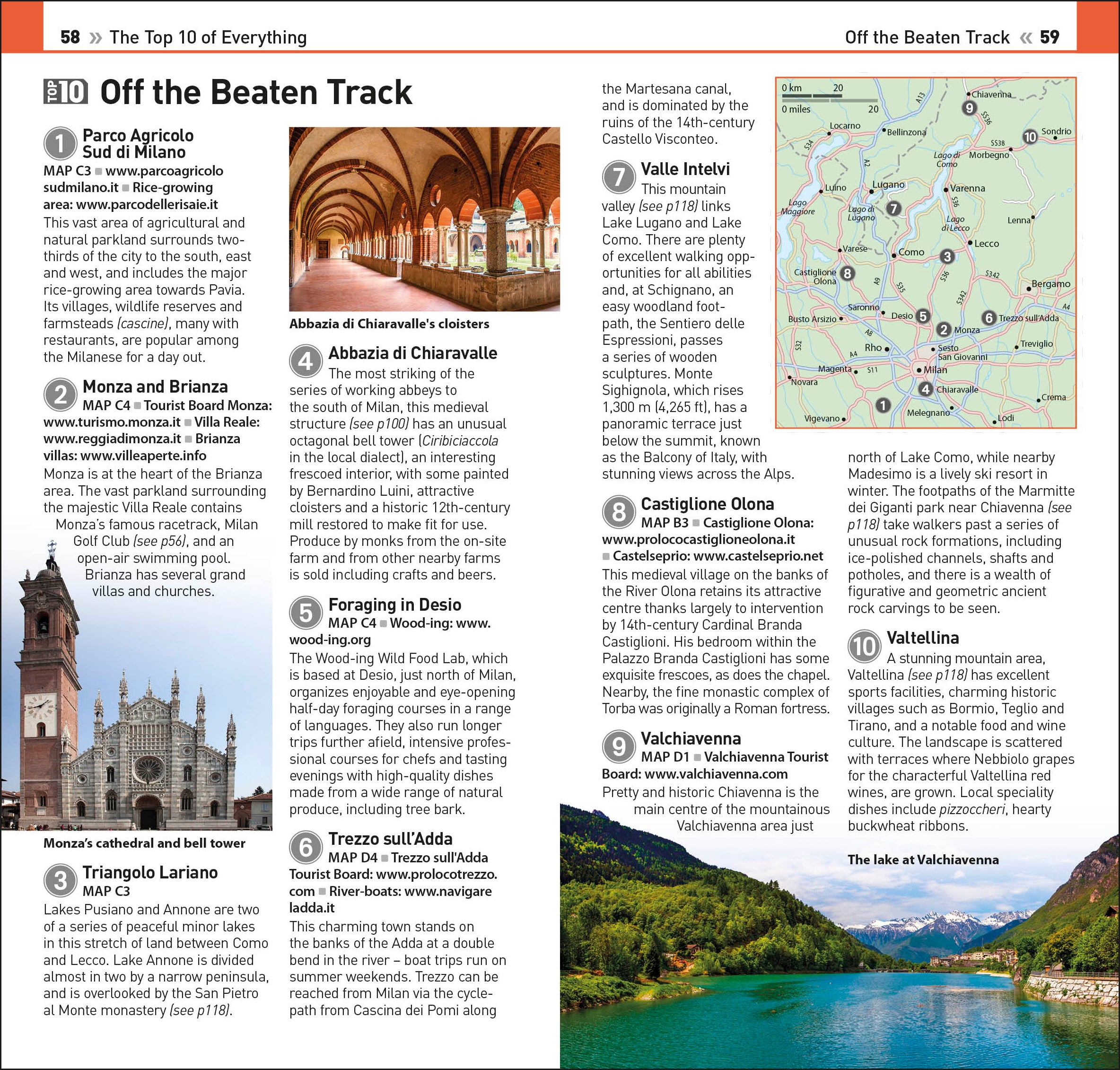 DK Top 10 Milan and the Lakes