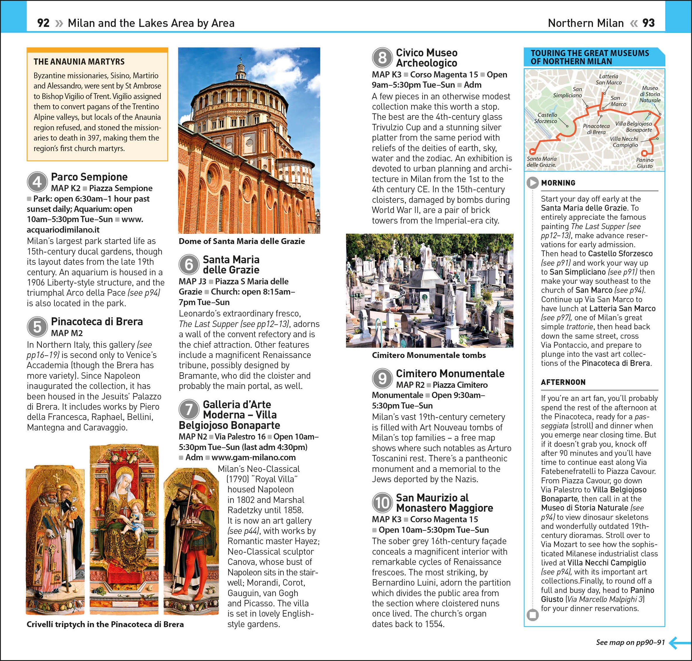 DK Top 10 Milan and the Lakes