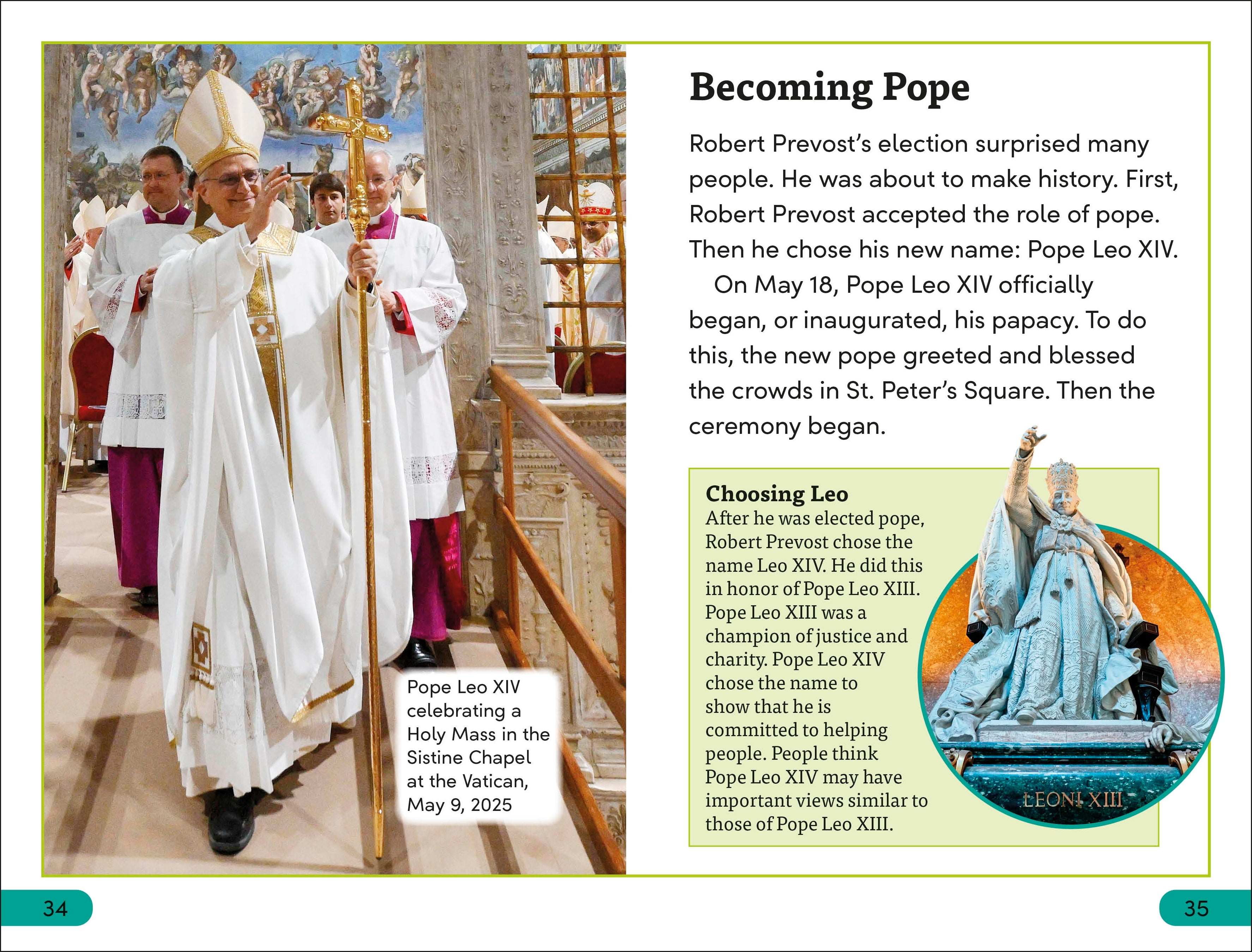 DK Super Readers Level 3 Pope Leo XIV