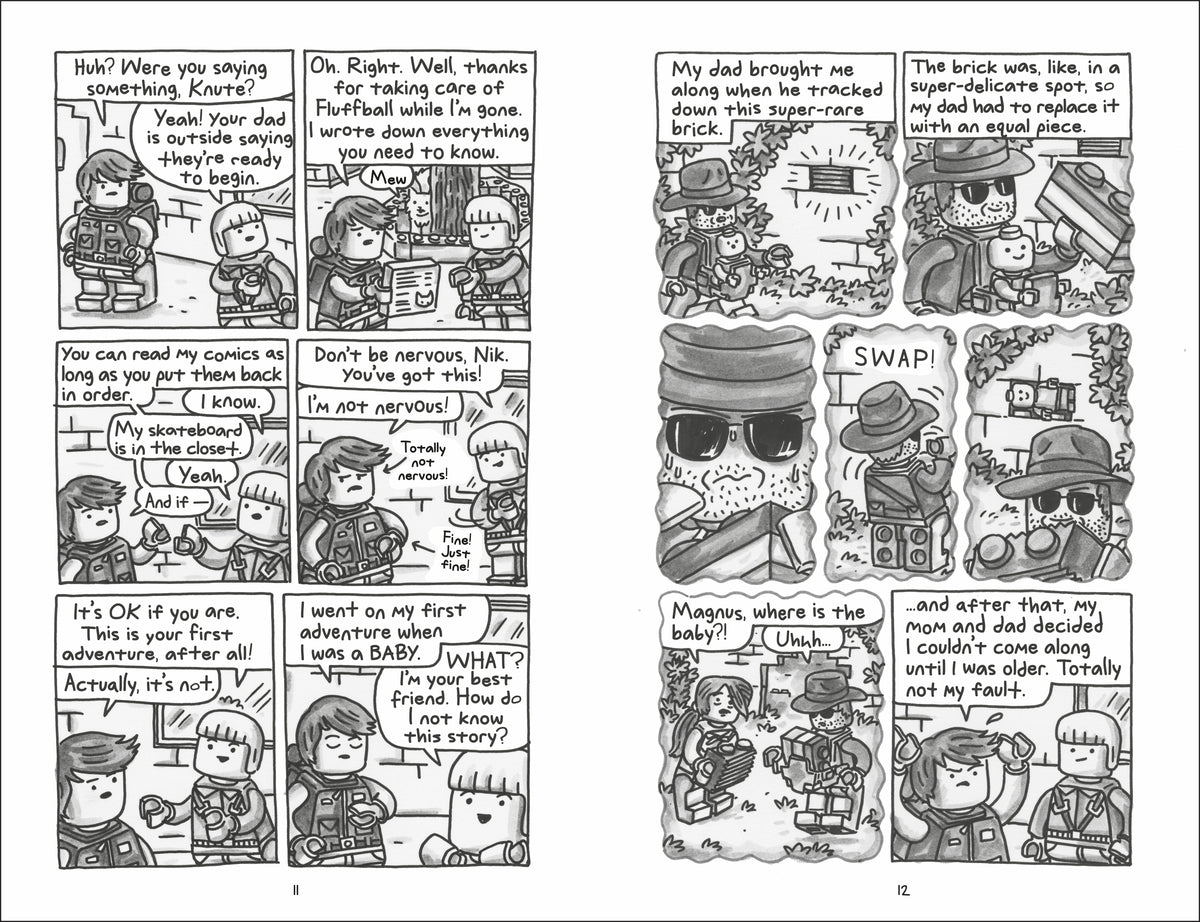 LEGO Nikolas Nurdblok and the Lost Brick
