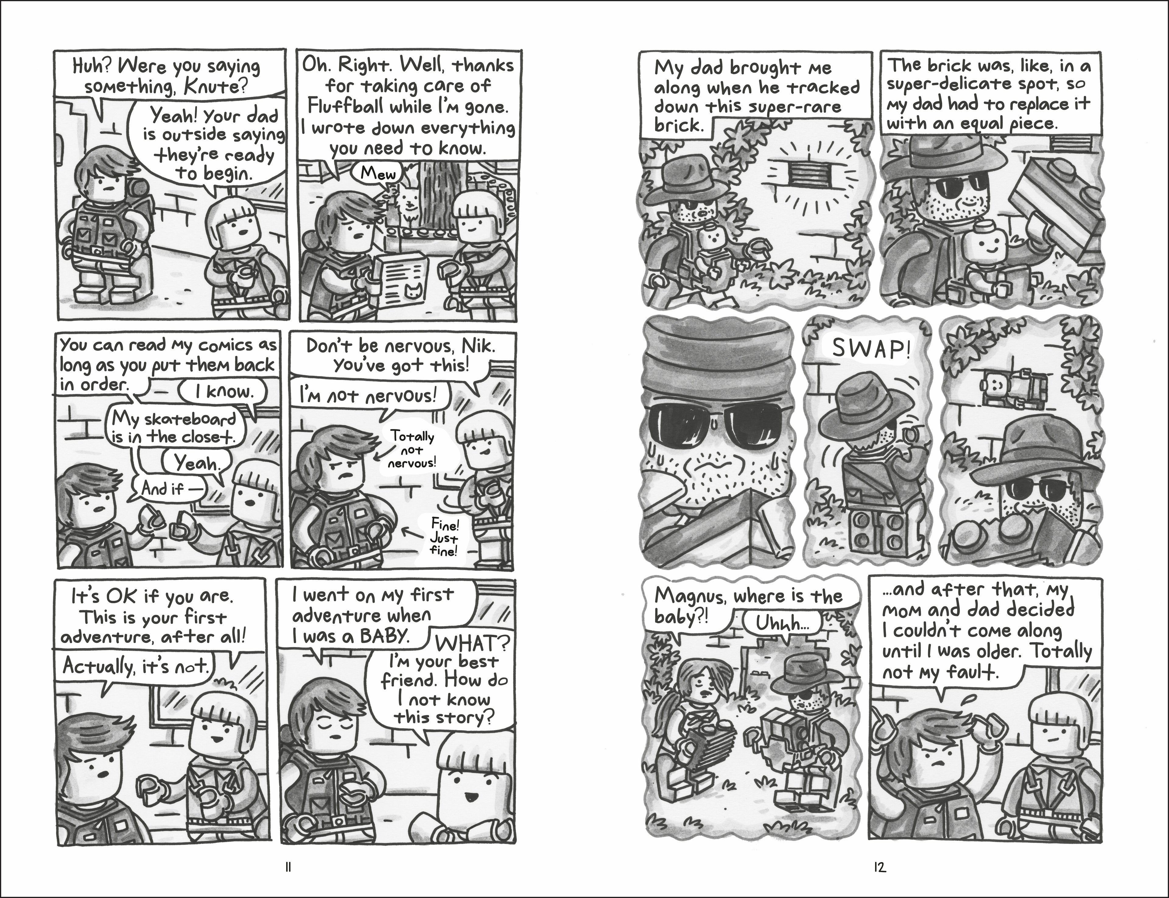 LEGO Nikolas Nurdblok and the Lost Brick