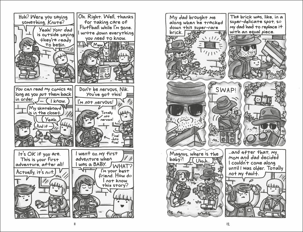 LEGO Nikolas Nurdblok and the Lost Brick