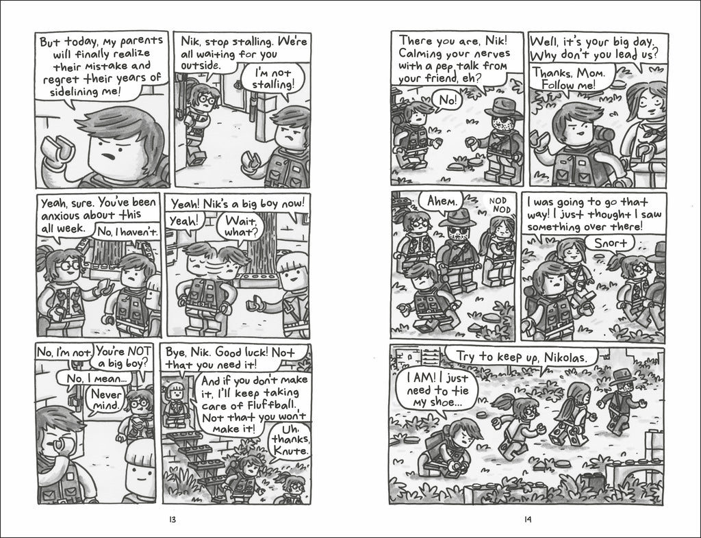 LEGO Nikolas Nurdblok and the Lost Brick