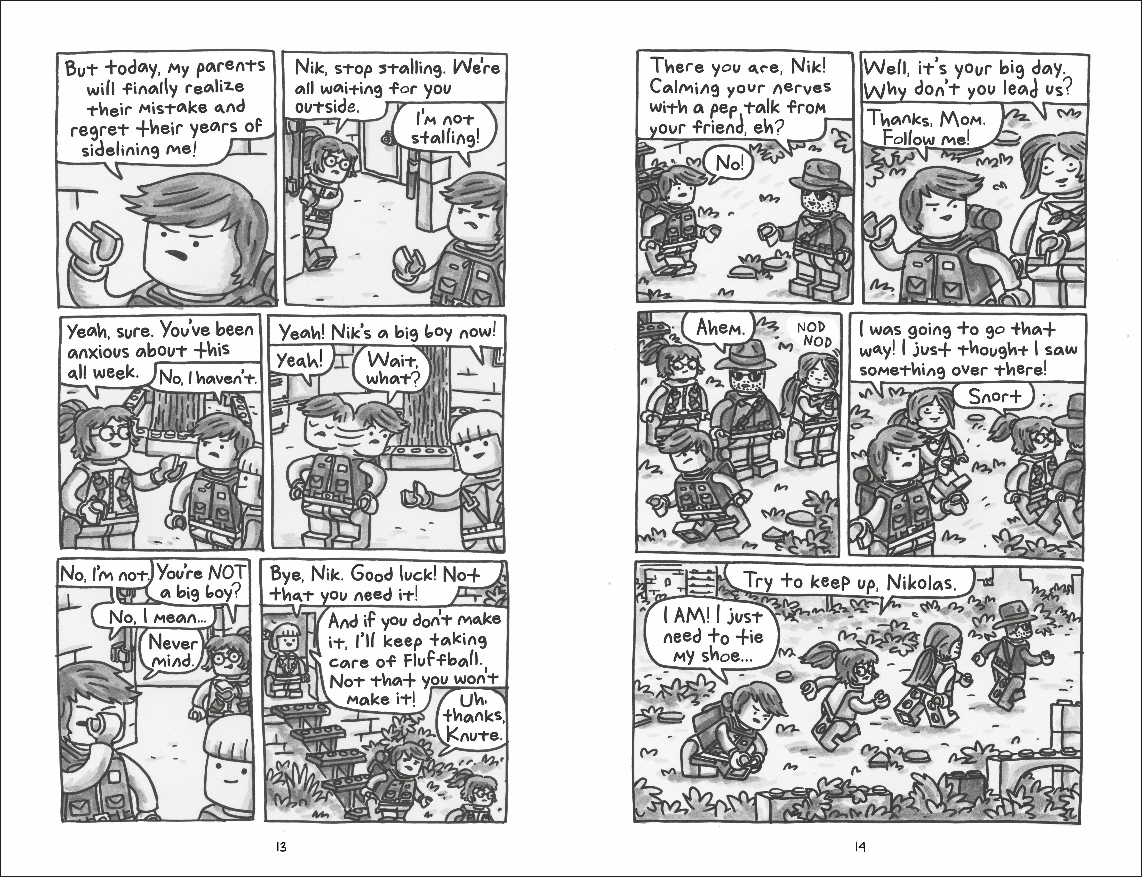 LEGO Nikolas Nurdblok and the Lost Brick