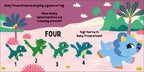 Baby Triceratops Counts 1, 2, 3