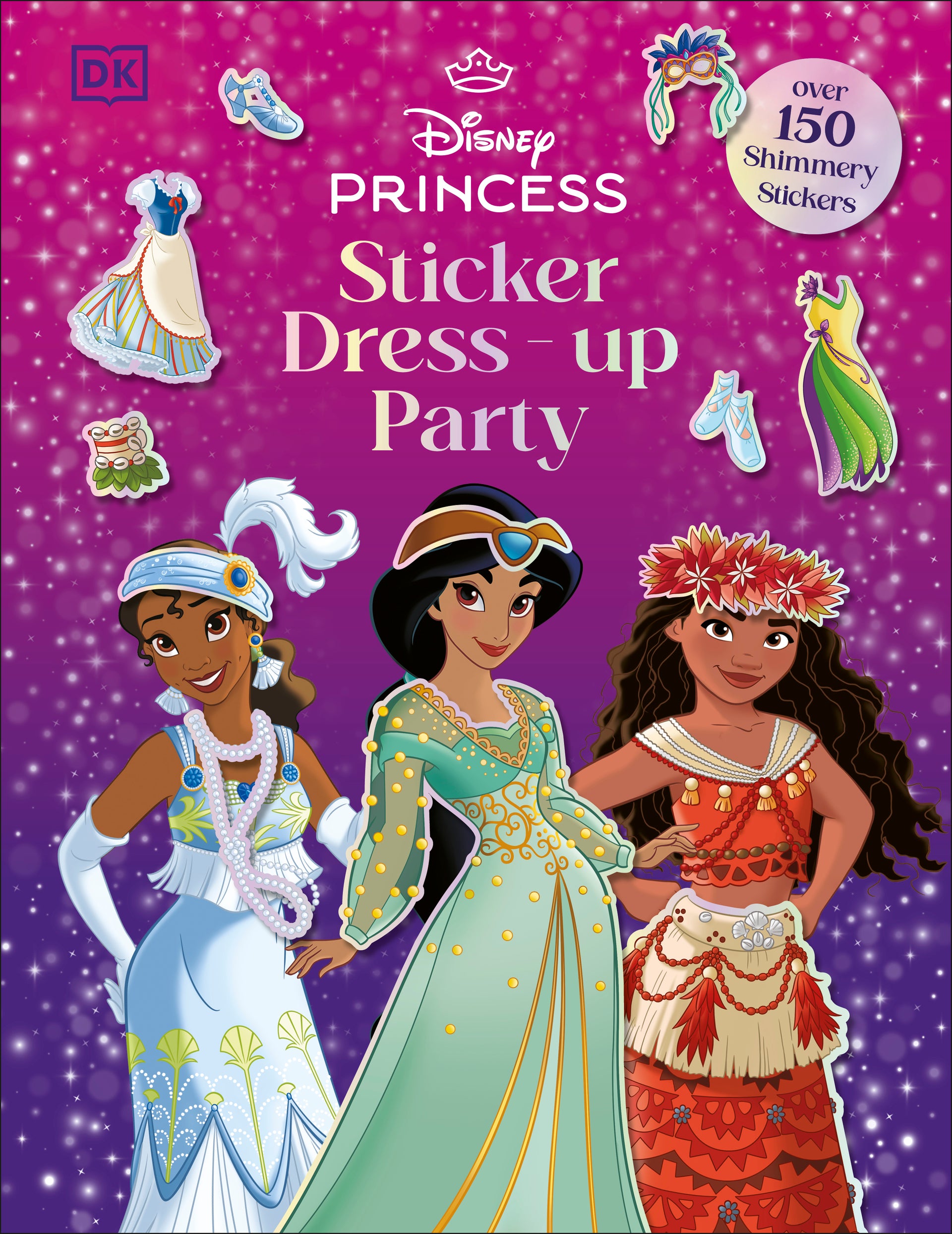 Disney Princess Sticker Dress-up Party – DK