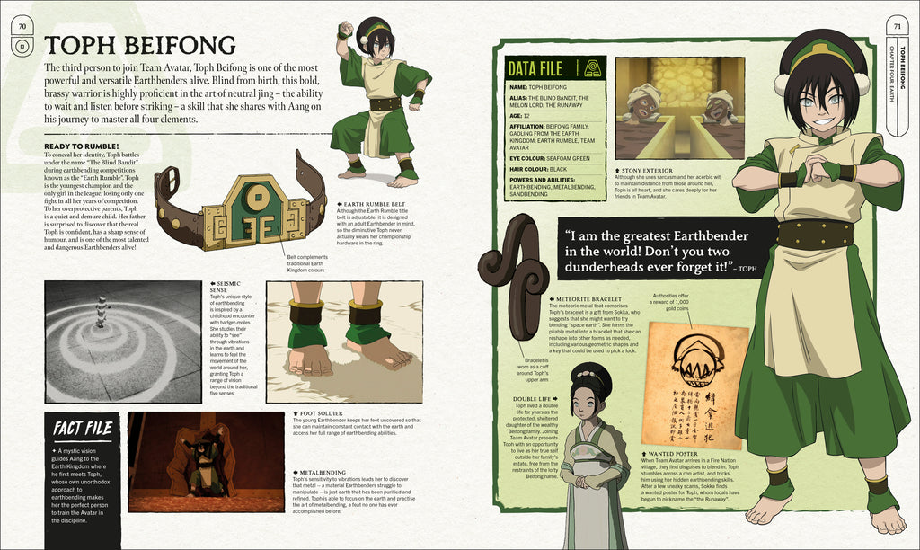 Avatar The Last Airbender Visual Dictionary