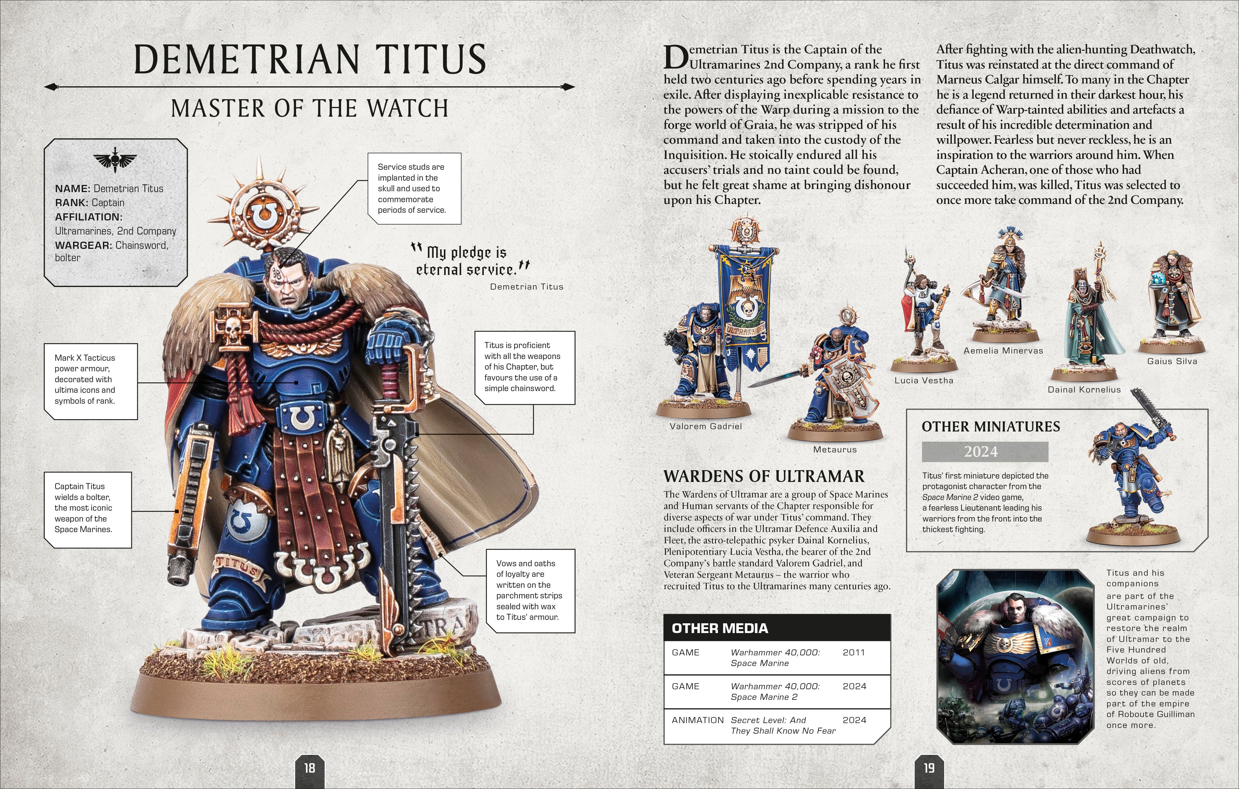 Warhammer 40,000 Character Encyclopedia Updated Edition – DK