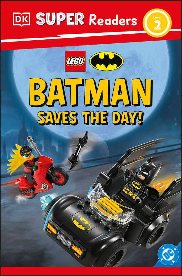 DK Super Readers Level 2 LEGO DC Batman: Batman Saves the Day!