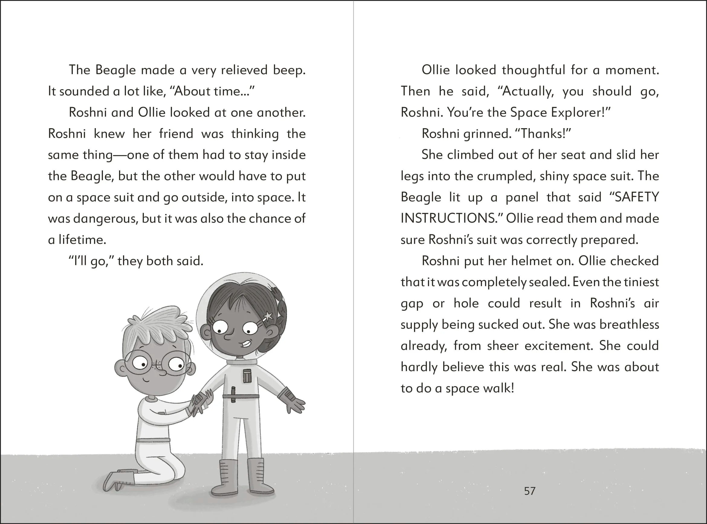 The Secret Explorers and the Comet Collision