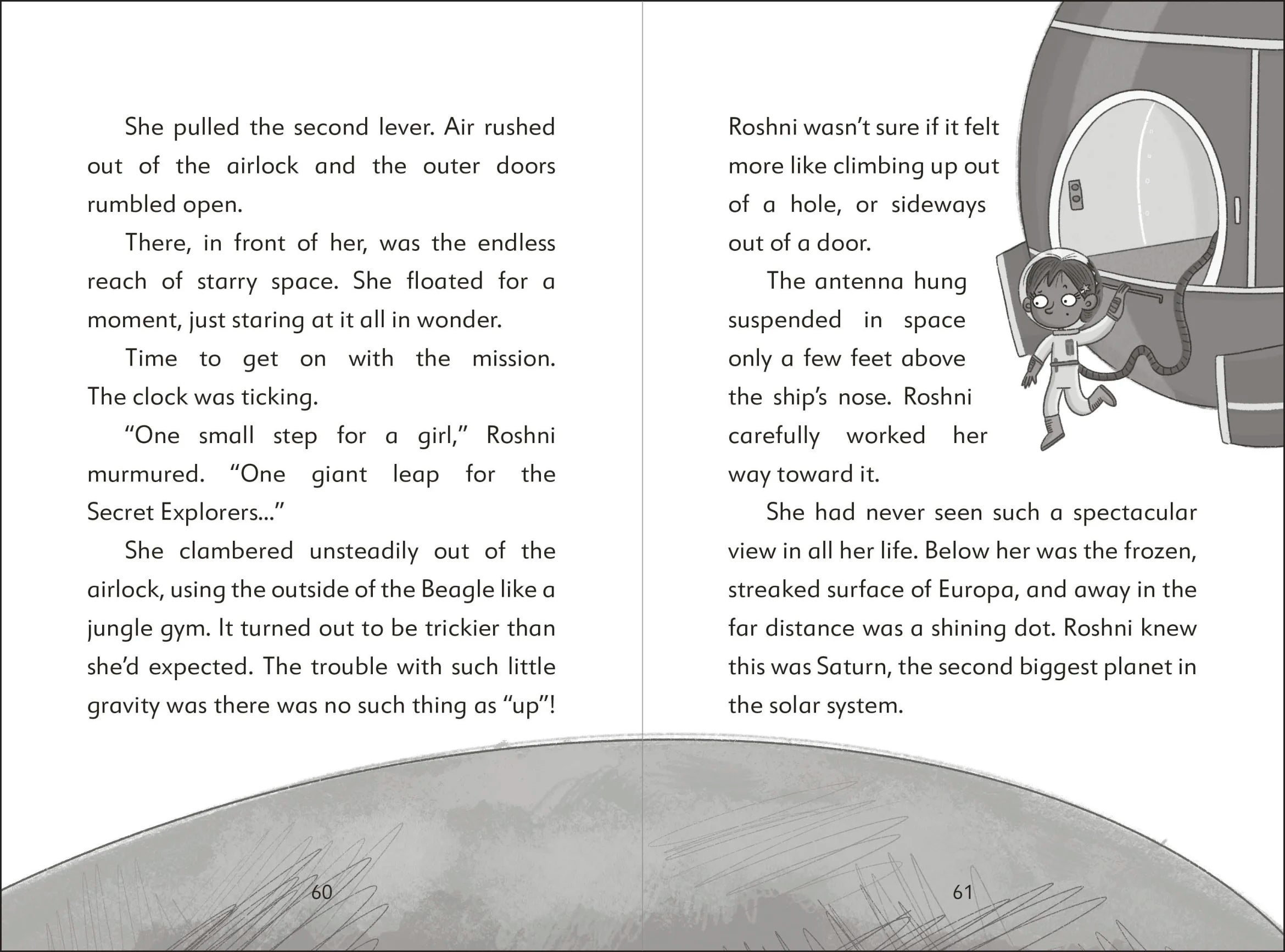 The Secret Explorers and the Comet Collision