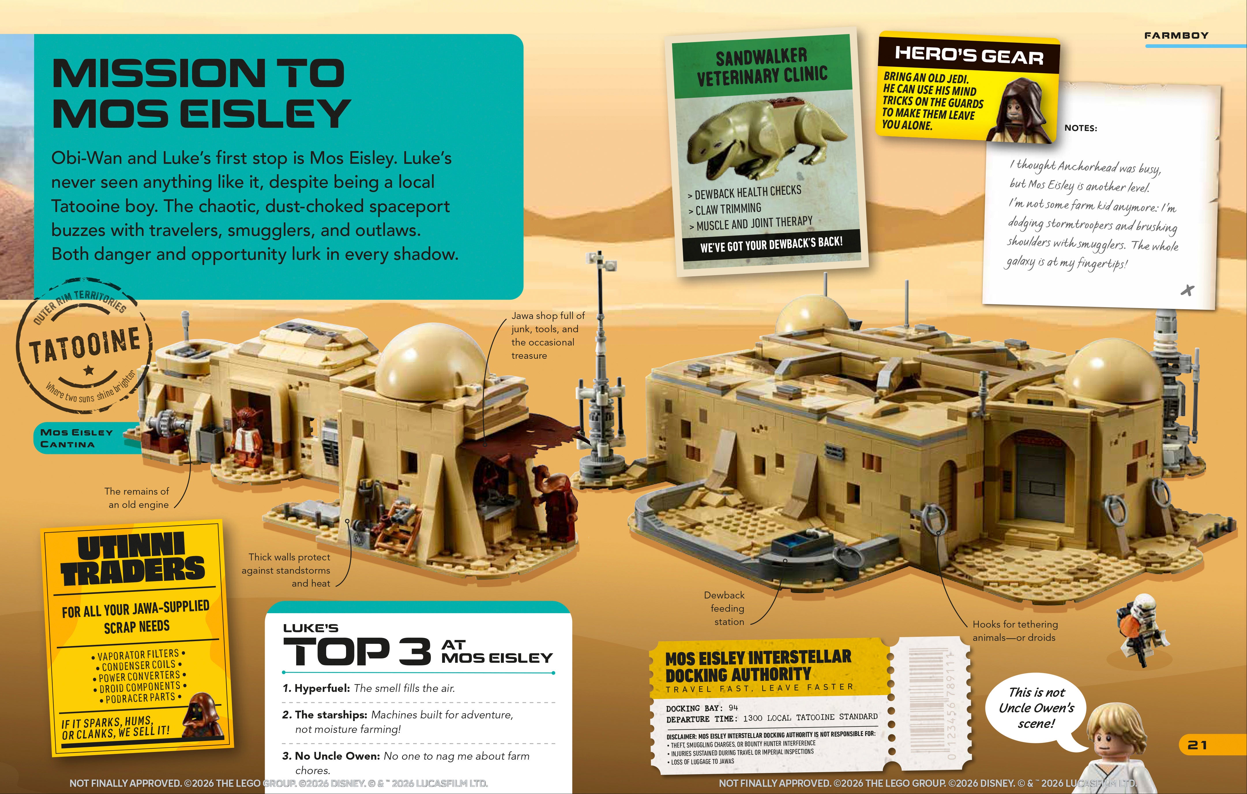LEGO Star Wars Luke Skywalker's Galactic Adventures – DK