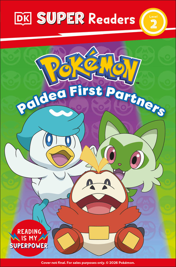 DK Super Readers Level 2 Pok'mon Paldea First Partners