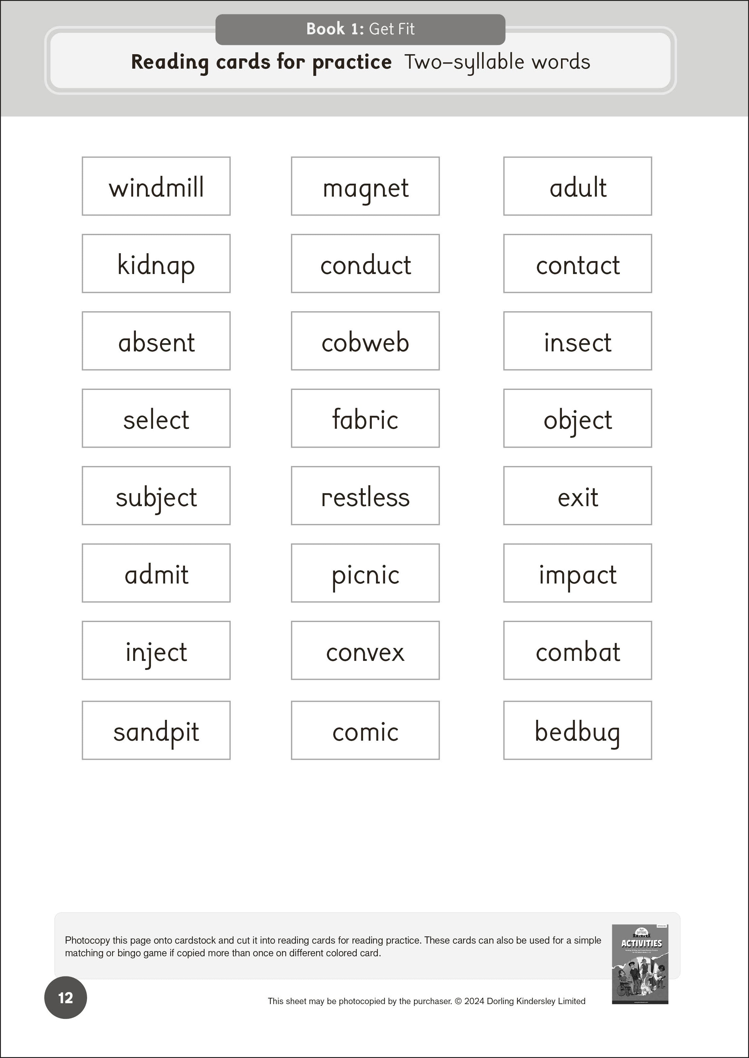 Phonic Books Pet Sitters Activities-Spread, Image, (PRHC, Design, Do, Not, Use)-2
