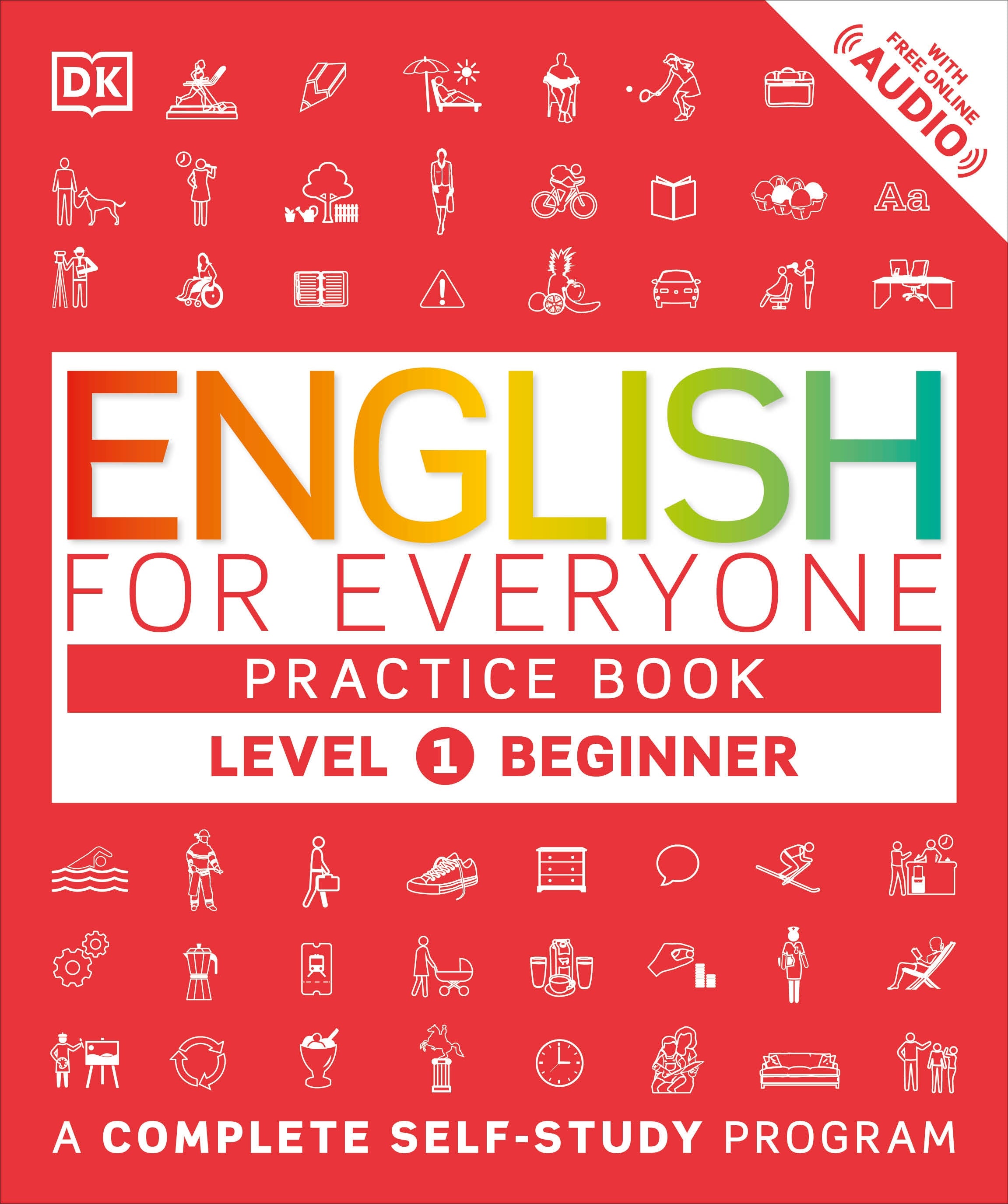 English for Everyone: Level 1: Beginner, Practice Book jacket