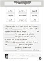 Phonic Books Mel on Mars Activities-Spread, Image, (PRHC, Design, Do, Not, Use)-3