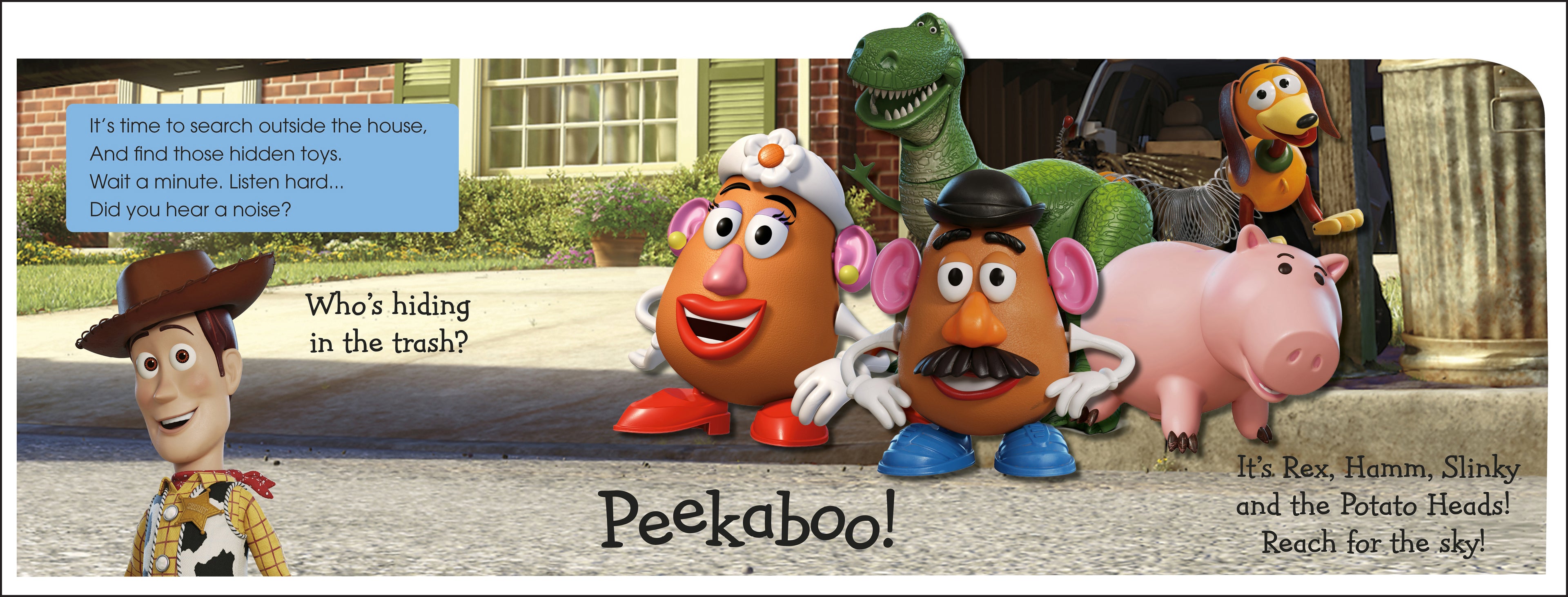 Pop-Up Peekaboo! Disney Pixar Toy Story-Spread, Image, (PRHC, Design, Do, Not, Use)-2