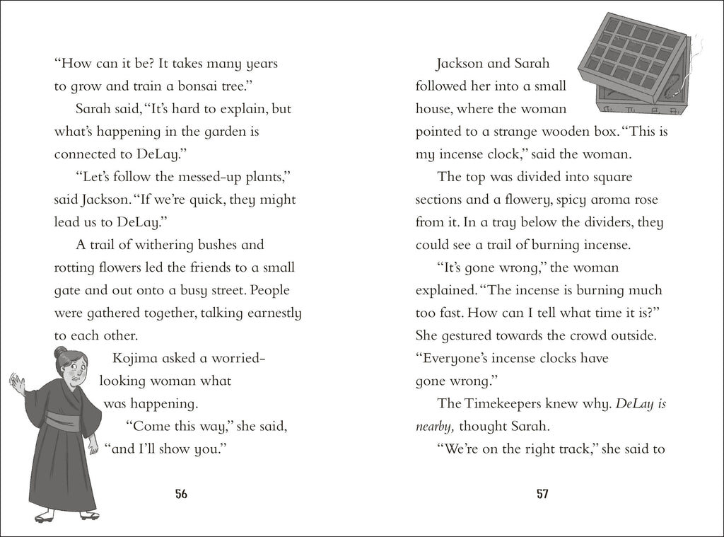 The Timekeepers: Samurai Saga-Spread, Image, (PRHC, Design, Do, Not, Use)-4