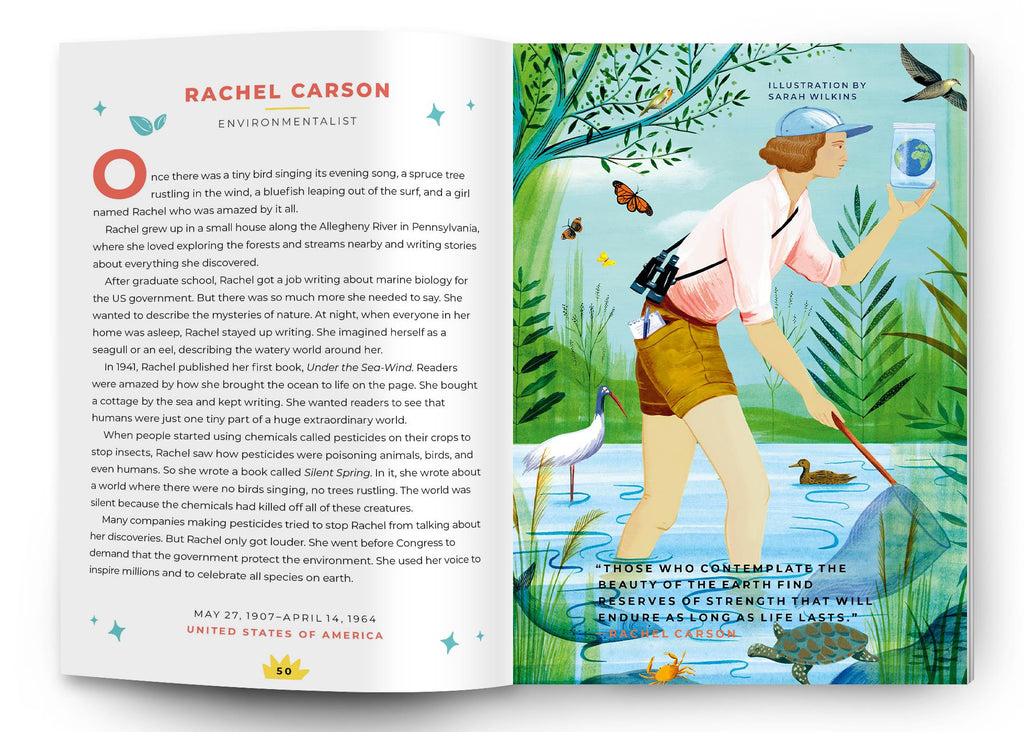 Rebel Girls Climate Warriors: 25 Tales of Women Who Protect the Earth-Spread, Image, (PRHC, Design, Do, Not, Use)-6