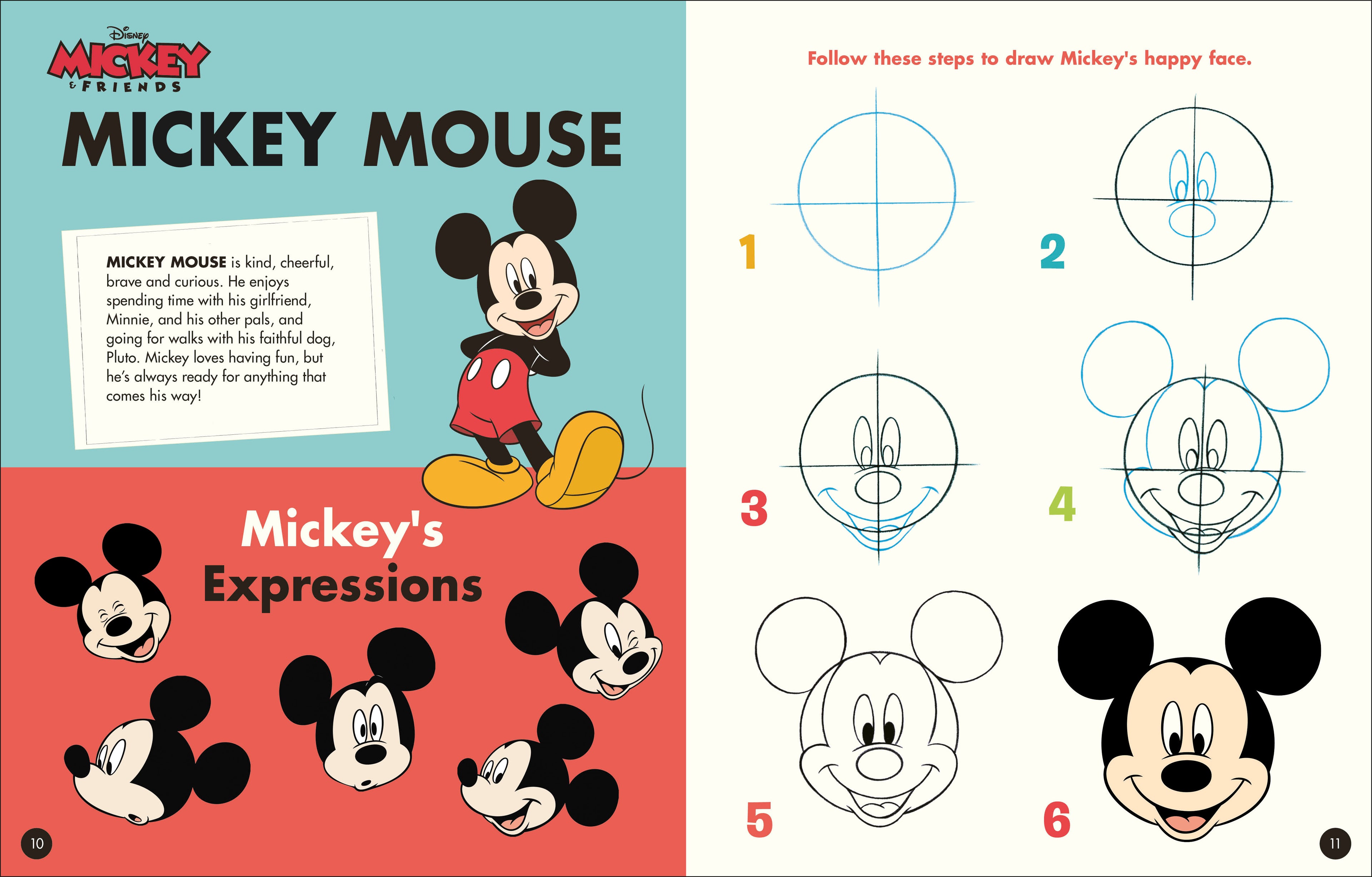 Disney How to Draw Favourite Characters-Spread, Image, (PRHC, Design, Do, Not, Use)-1