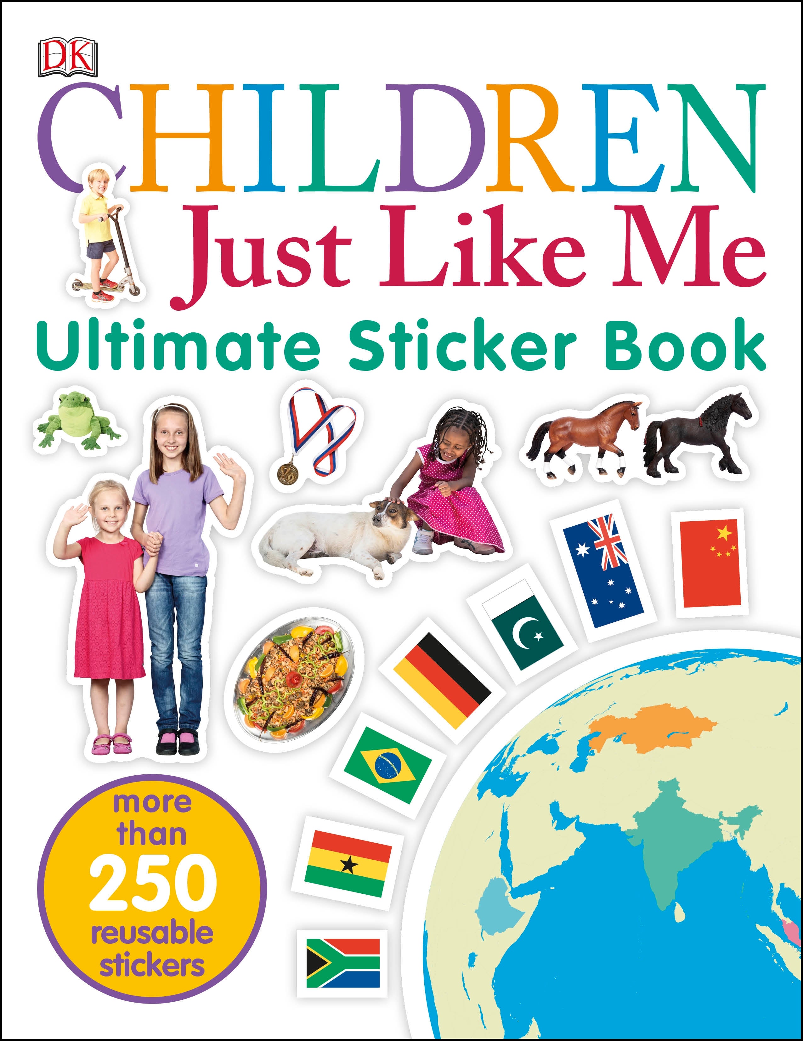 Ultimate Sticker Book: Children Just Like Me jacket