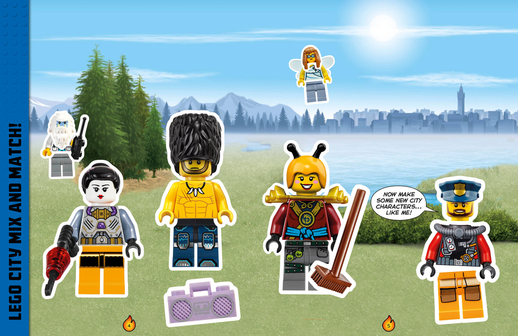 Ultimate Sticker Collection: LEGO Minifigure: Mash-up!