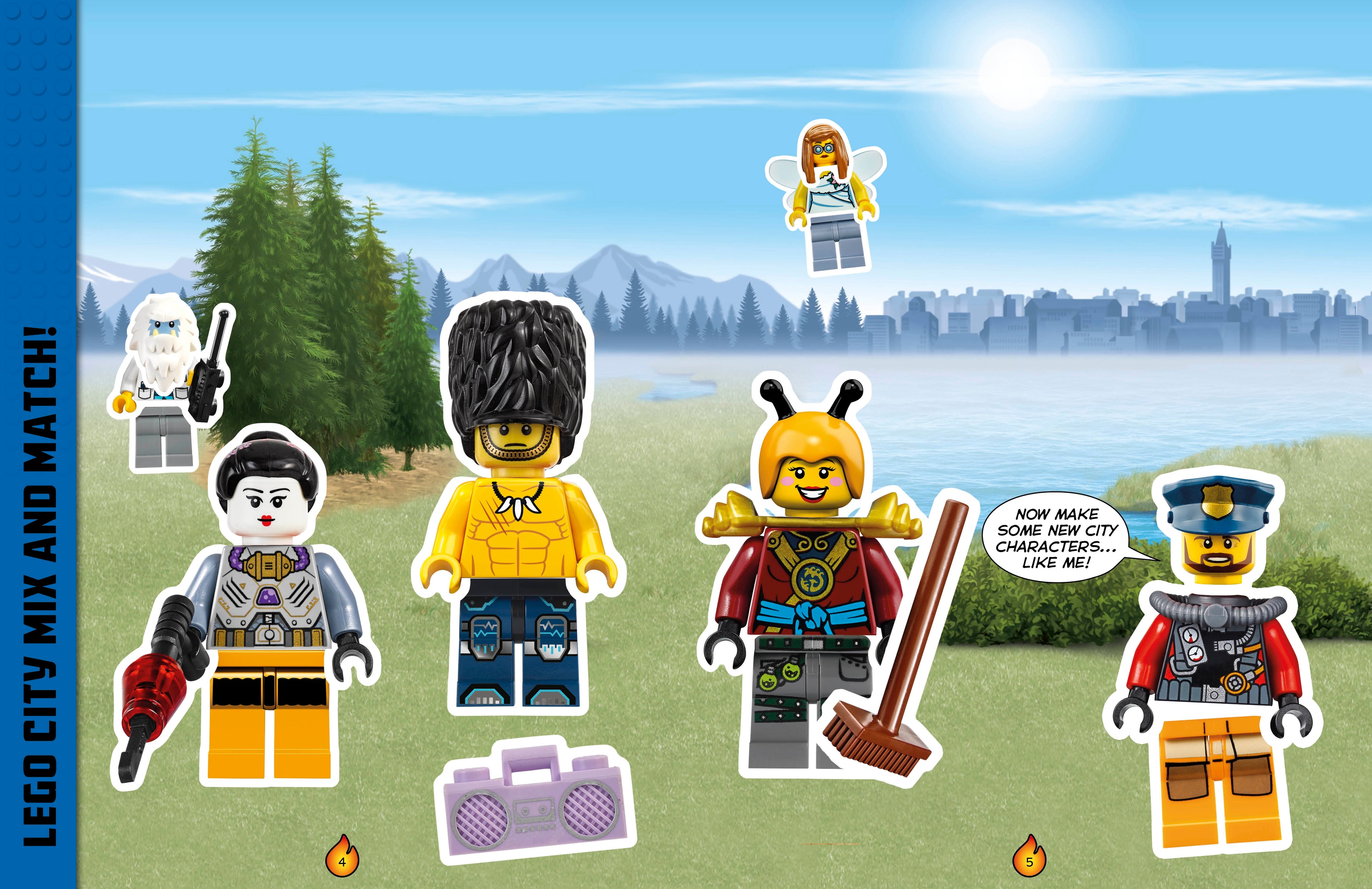 Ultimate Sticker Collection: LEGO Minifigure: Mash-up!