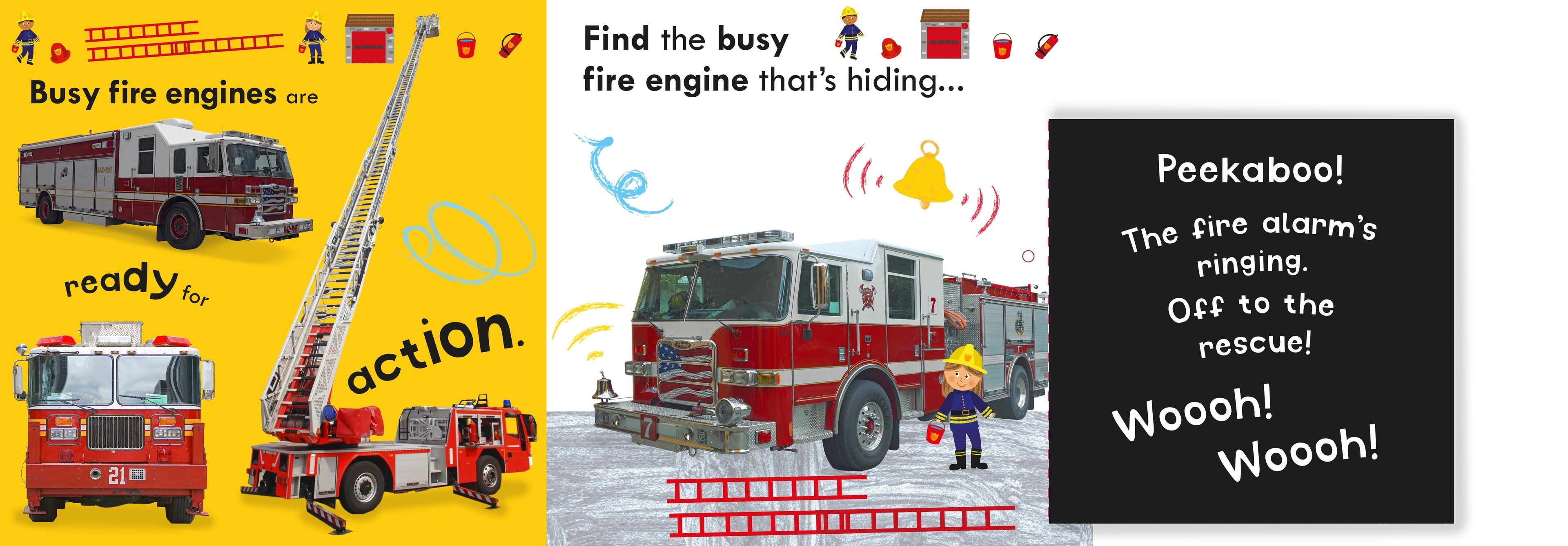 Noisy Fire Engine Peekaboo!