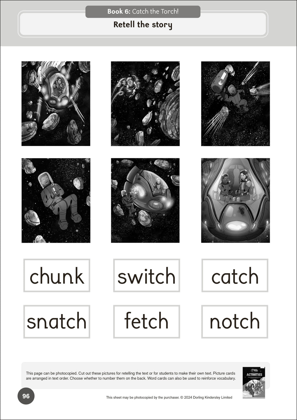 Phonic Books Mel on Mars Activities-Spread, Image, (PRHC, Design, Do, Not, Use)-4