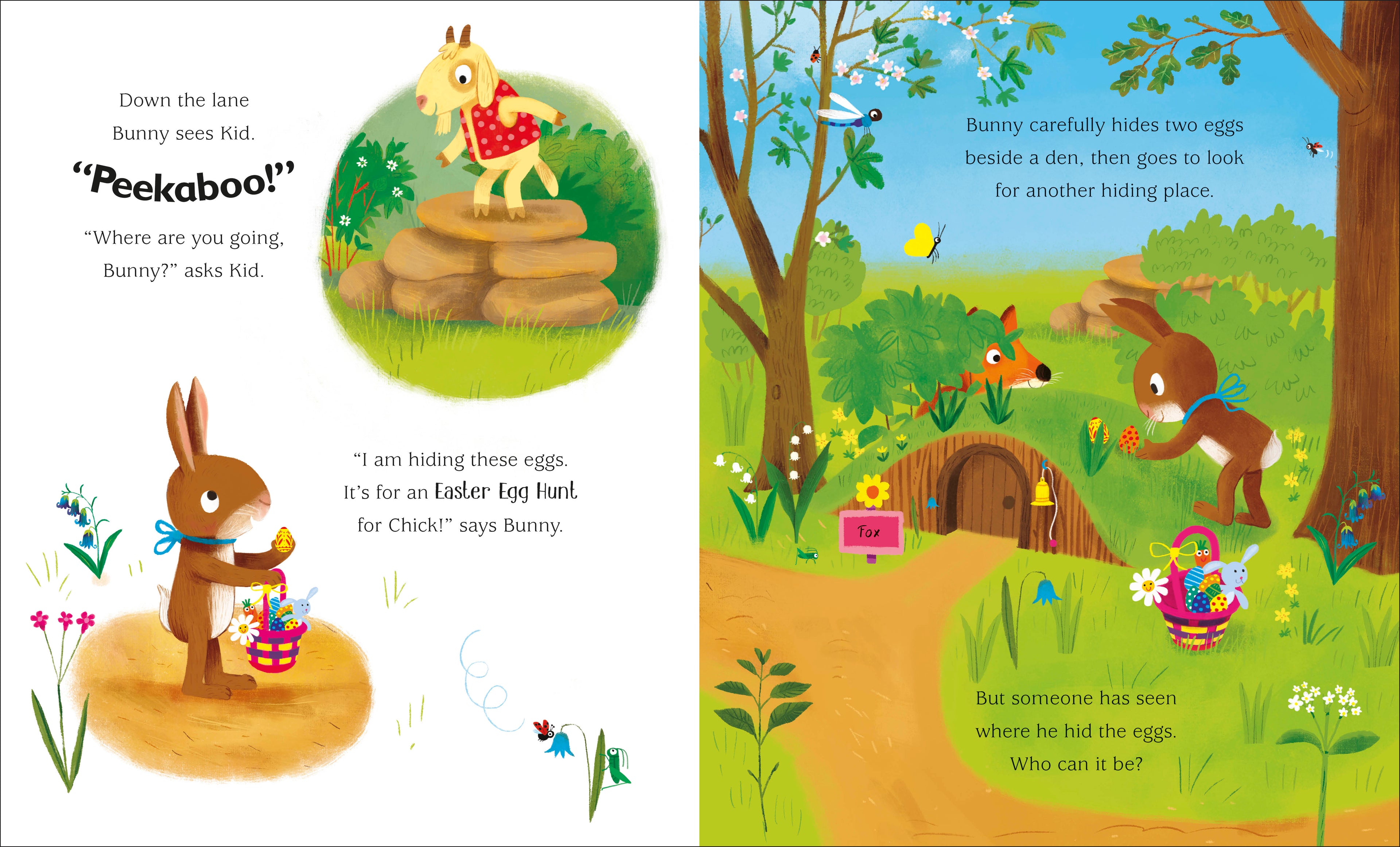 Say Peekaboo! Chick's Easter Egg Hunt