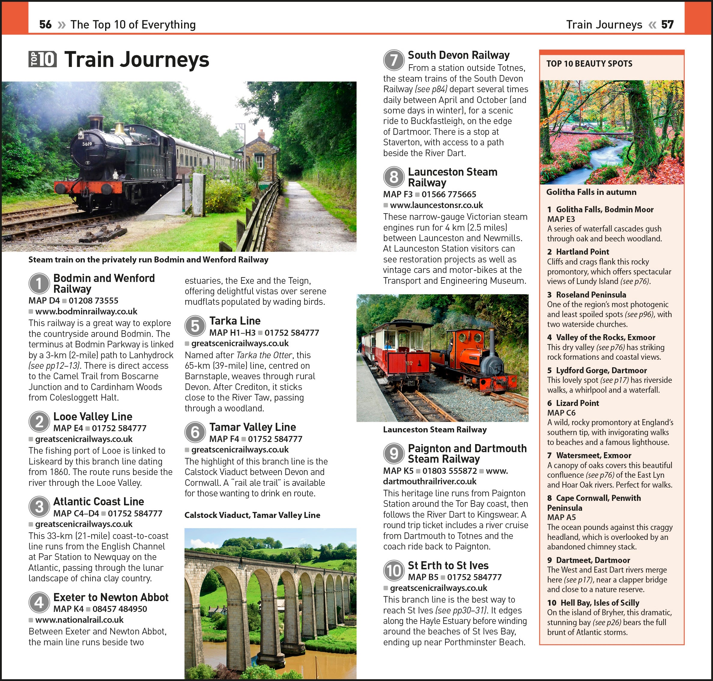 DK Top 10 Cornwall and Devon