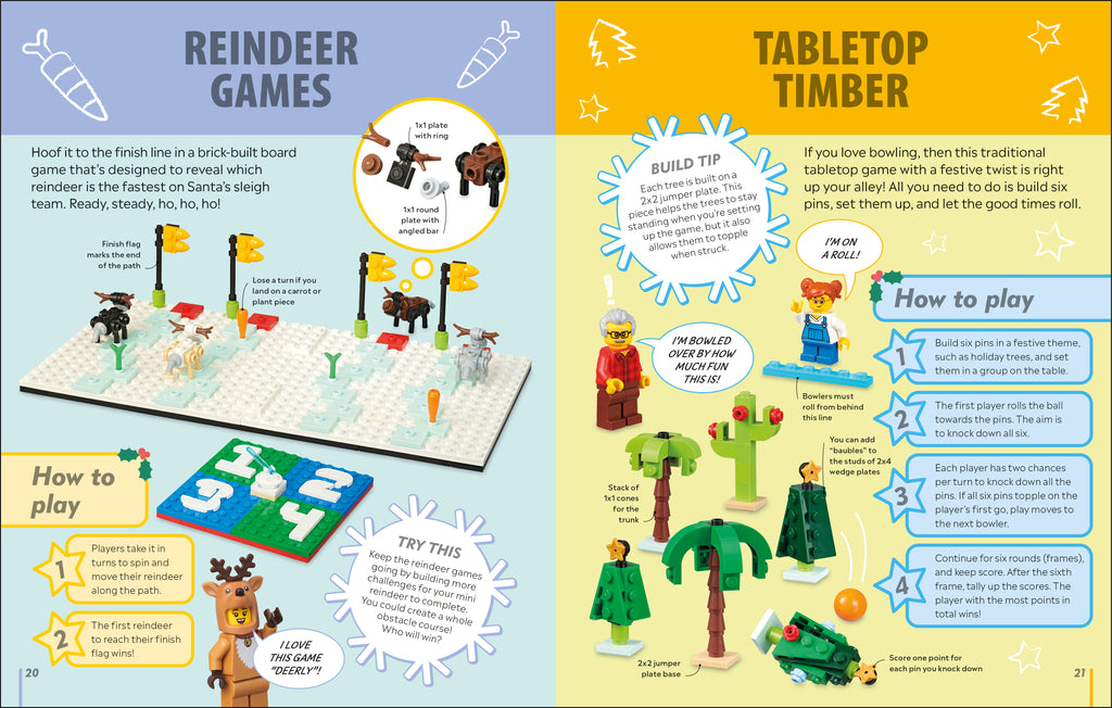 The LEGO Christmas Games Book