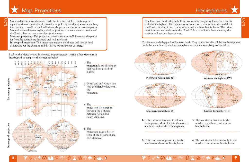 DK Workbooks: Geography, Fifth Grade