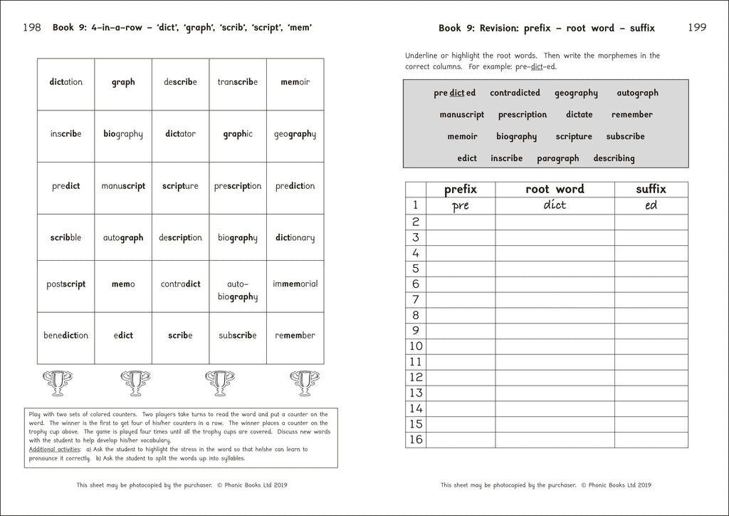 Phonic Books Amber Guardians Activities