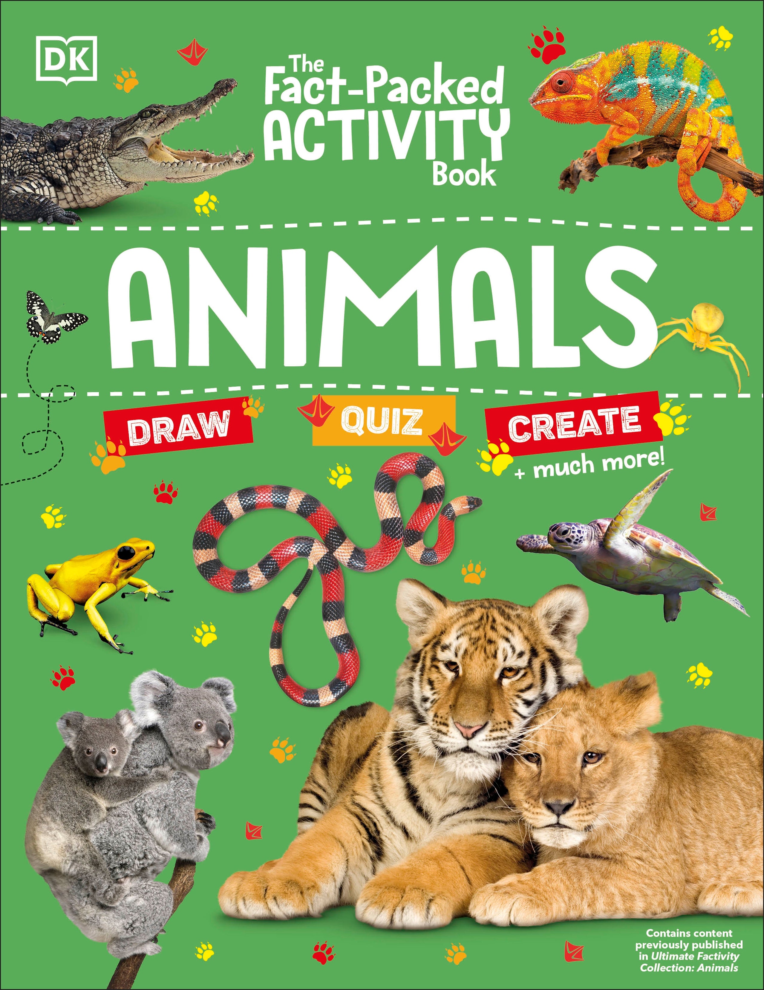 The Fact-Packed Activity Book: Animals jacket image