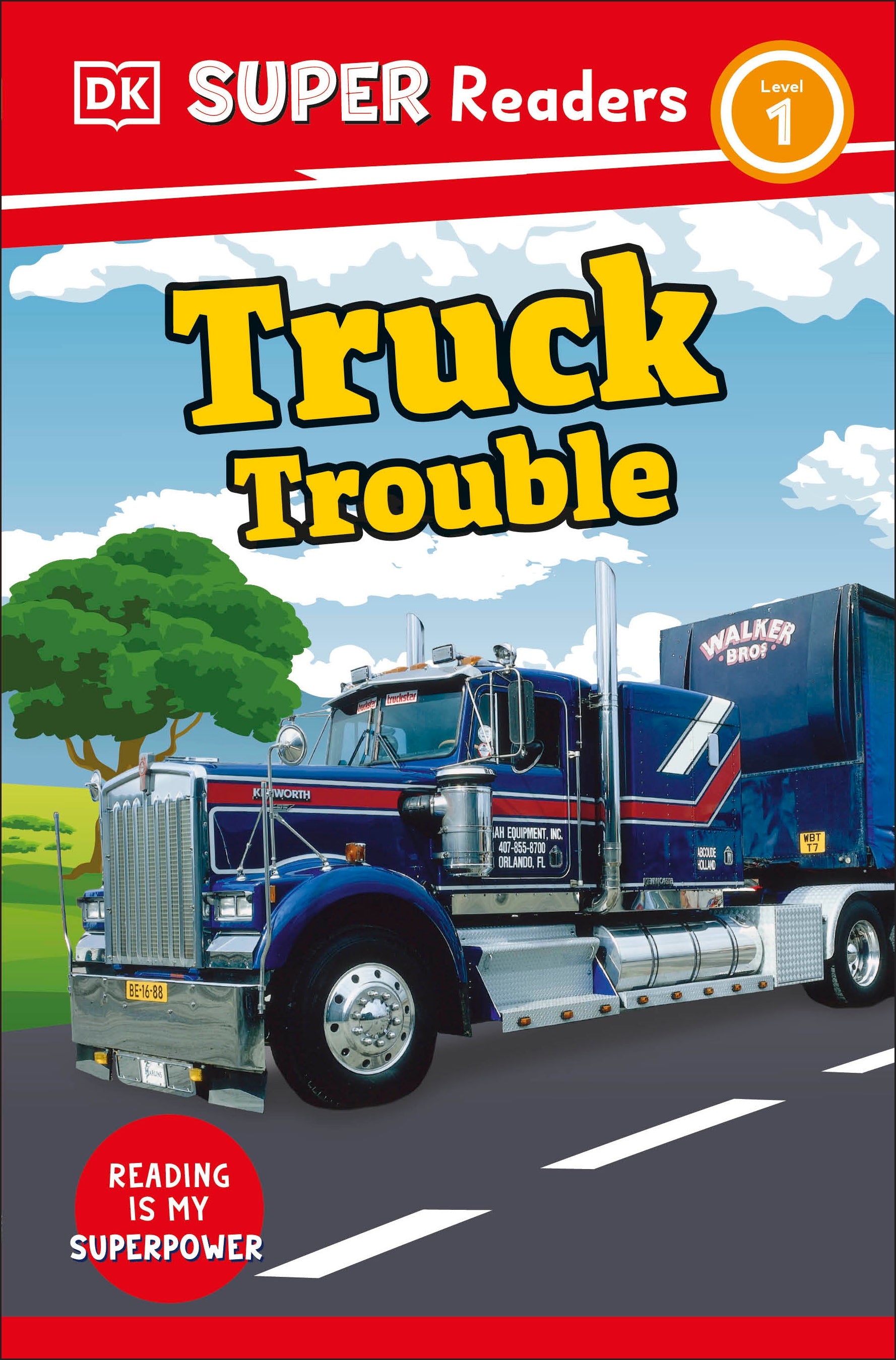 9780241591000-DK Super Readers Level 1 Truck Trouble-Jacket Image