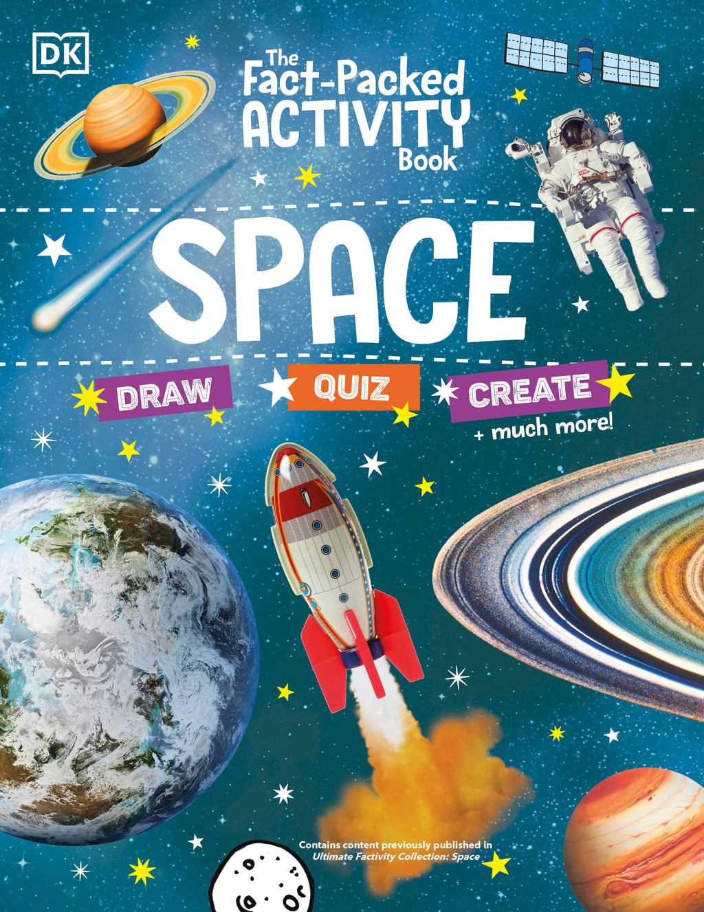 The Fact-Packed Activity Book: Space cover