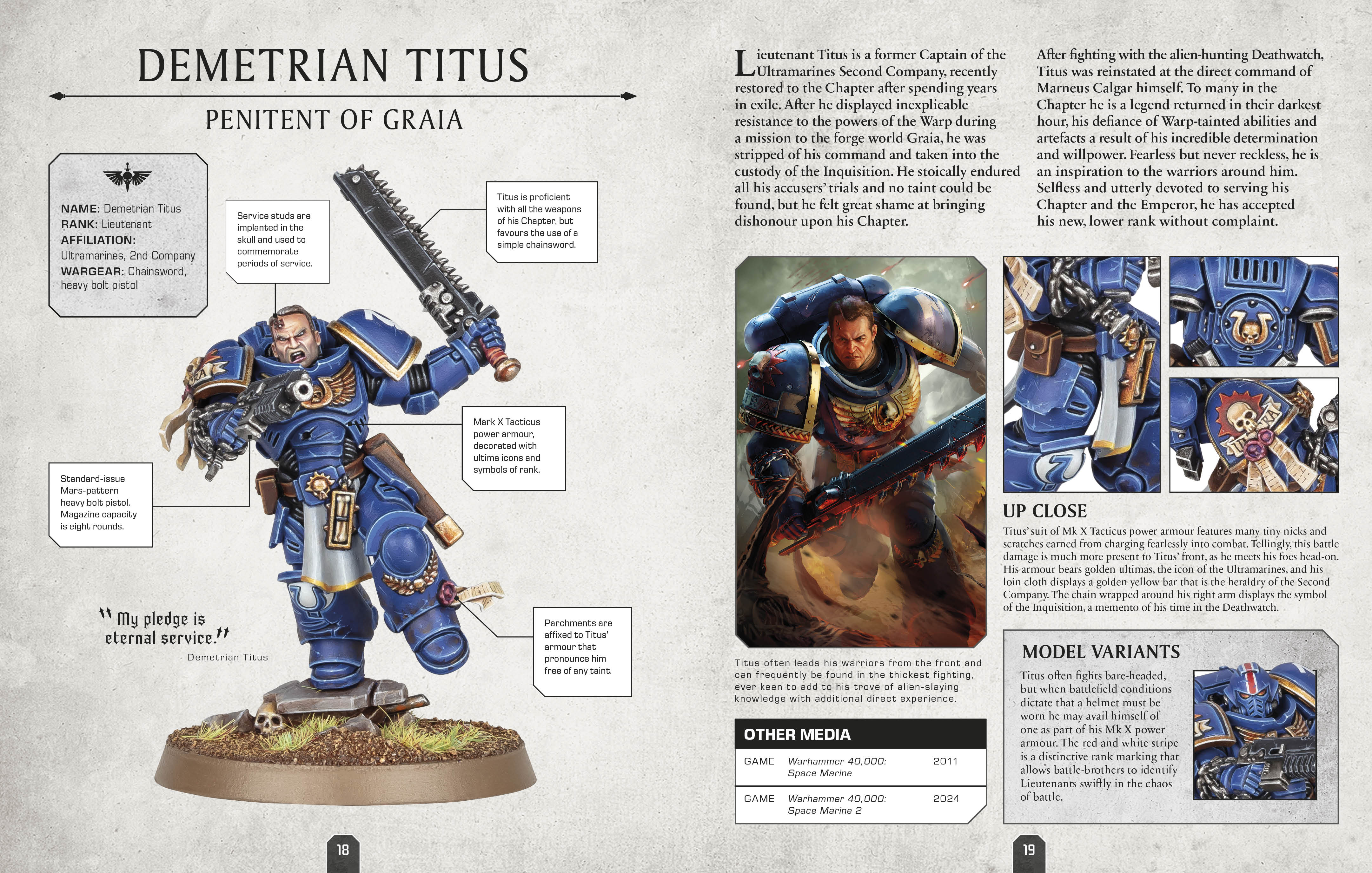 Warhammer 40,000 Character Encyclopedia – DK